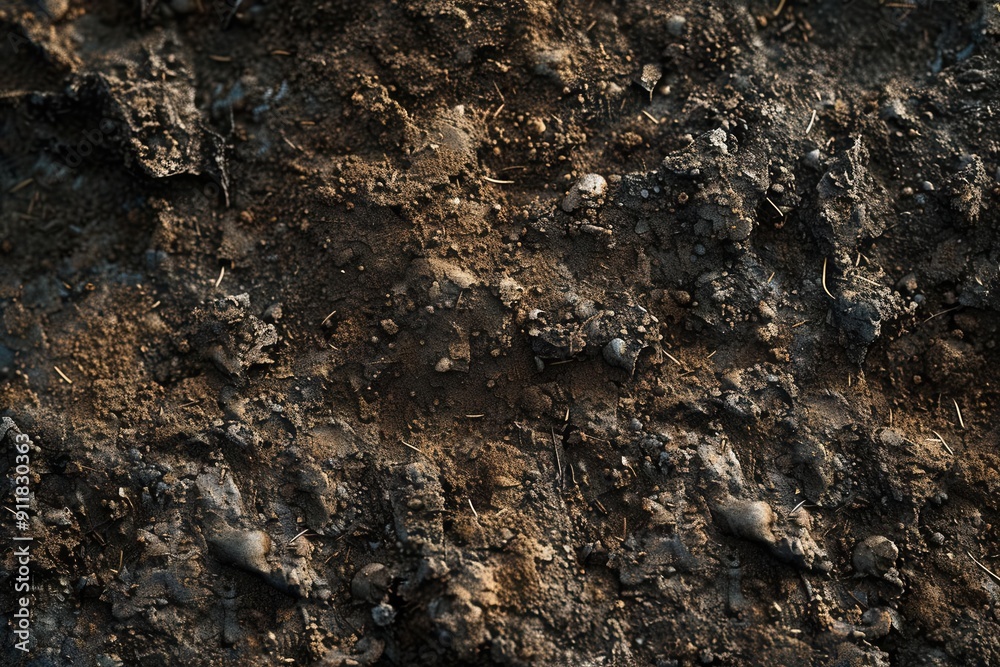 Abundant Growth. Moist, cool, and fertile soil texture concept Abundant Growth. Moist, cool, and fertile soil texture concept
