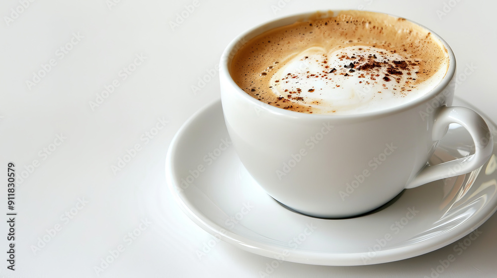 A Cup Of Coffee , Magazine Shot , Isolated on a white background , Captured With Sony FX3 24-70mm , Enhanced With AI A Cup Of Coffee , Magazine Shot , Isolated on a white background , Captured With Sony FX3 24-70mm , Enhanced With AI