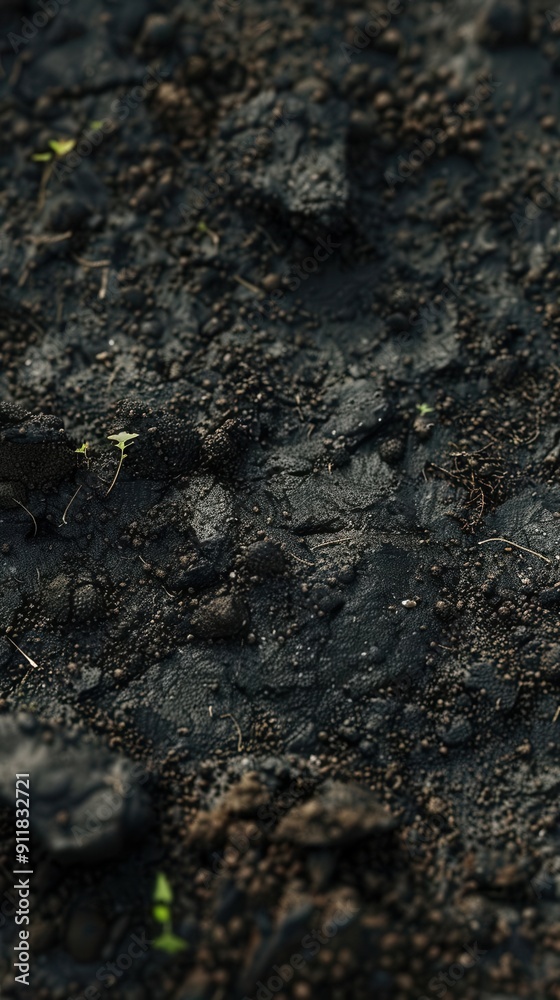 Nutrient-Rich Soil. Textured Layers of Organic Matter Soil Nutrient-Rich Soil. Textured Layers of Organic Matter Soil