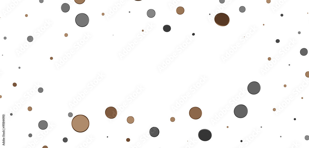  Multicolored confetti on white
