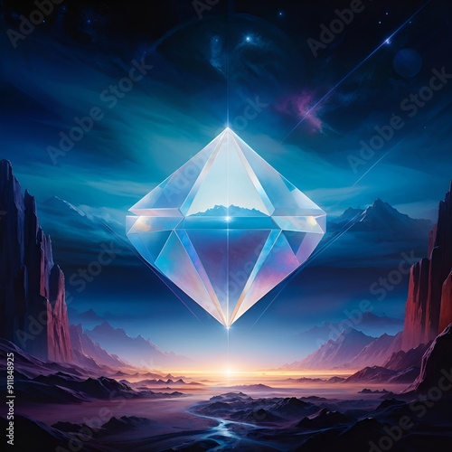 Wallpaper Mural Poliedro enigmático Torontodigital.ca