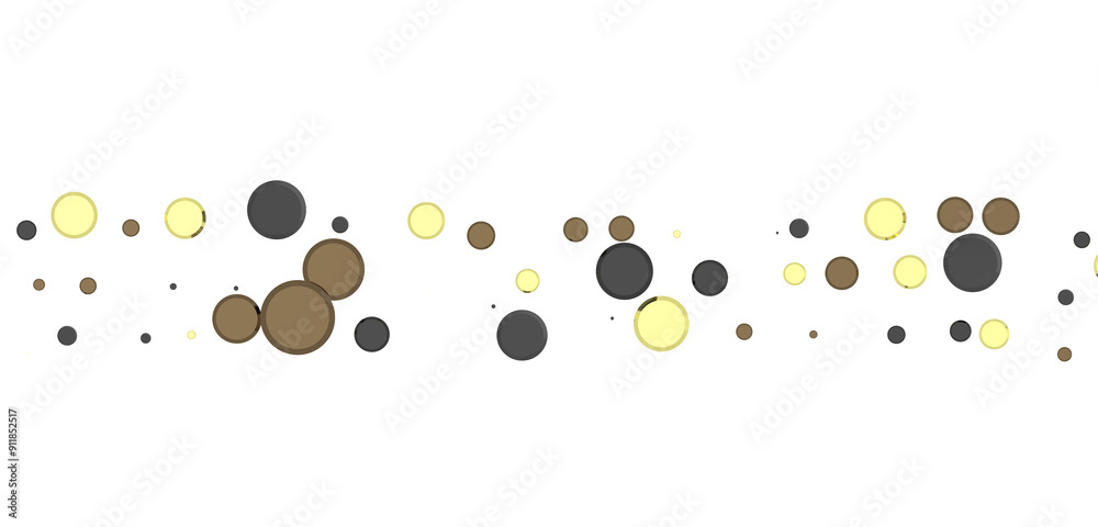 gold Shower: Dynamic 3D Illustration of Dancing gold Confetti gold Shower: Dynamic 3D Illustration of Dancing gold Confetti