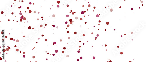 Glittering confetti on a tr...