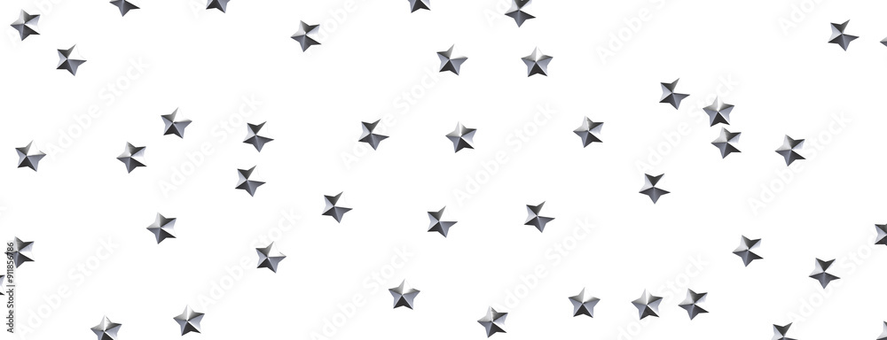 Obraz premium Golden Dreamscapes: Step Into a 3D Rainfall of Gleaming Stars