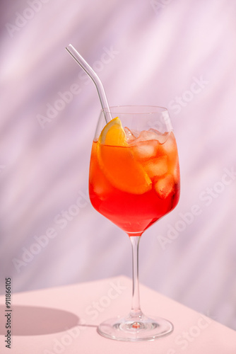 Aperol Spritz cocktail drink photo