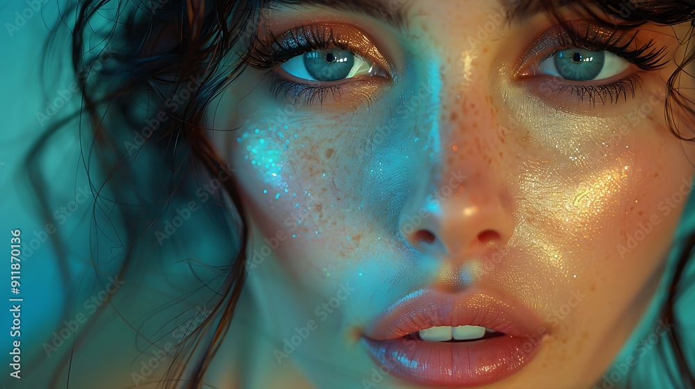 A realistic photograph, 8K resolution, shot on professional DSLR camera, shallow depth of field, tack-sharp focus, exquisite detail, high dynamic range of A makeup artist using advanced techniques A realistic photograph, 8K resolution, shot on professional DSLR camera, shallow depth of field, tack-sharp focus, exquisite detail, high dynamic range of A makeup artist using advanced techniques