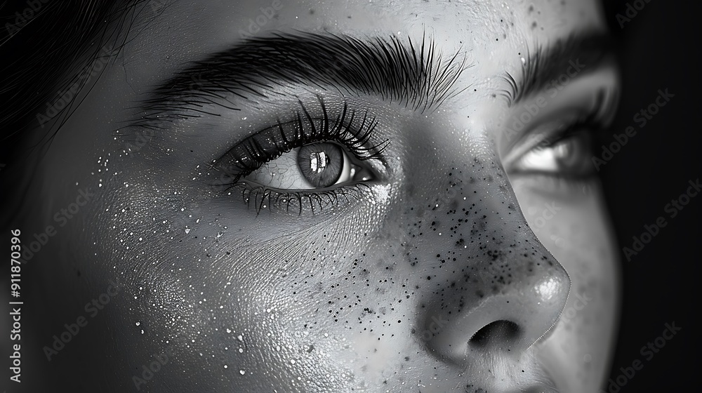 A realistic photograph, 8K resolution, shot on professional DSLR camera, shallow depth of field, tack-sharp focus, exquisite detail, high dynamic range of A professional makeup artist showing A realistic photograph, 8K resolution, shot on professional DSLR camera, shallow depth of field, tack-sharp focus, exquisite detail, high dynamic range of A professional makeup artist showing