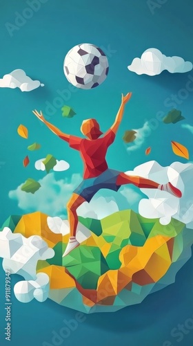 International Day of Sport for Development and Peace. Sport for development and peace creative concept.