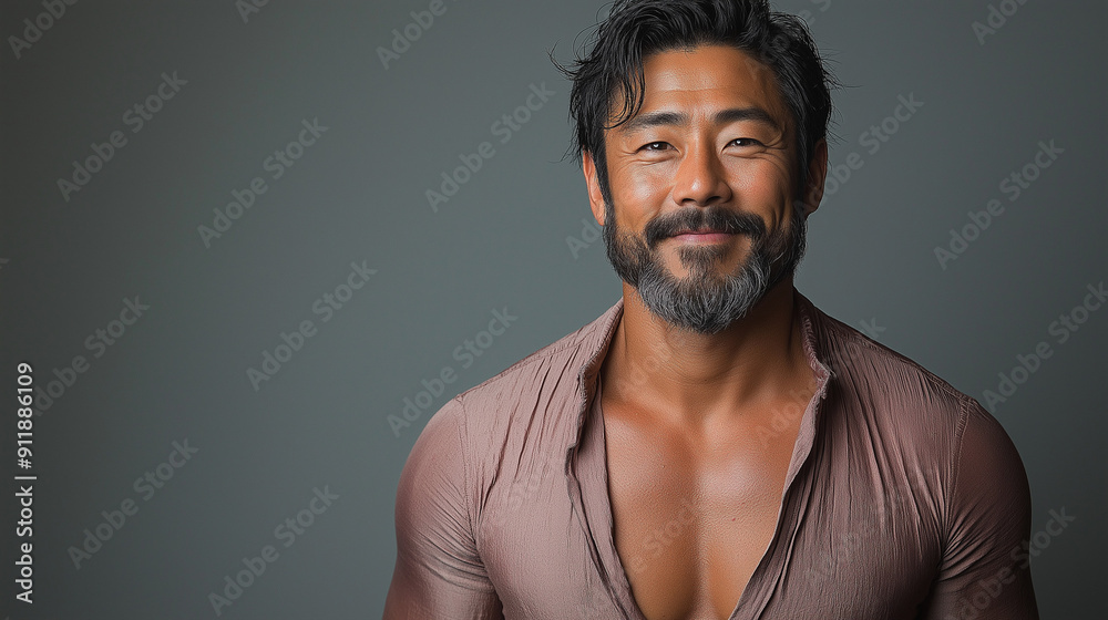 Fototapeta premium 筋肉質な男性