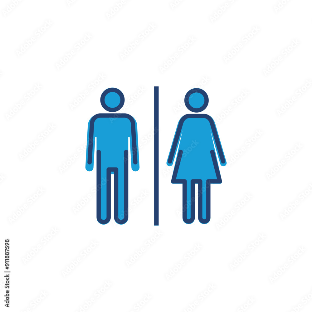 Toilet icon vector. restrooms icon vector. bathroom sign. wc, lavatory Toilet icon vector. restrooms icon vector. bathroom sign. wc, lavatory