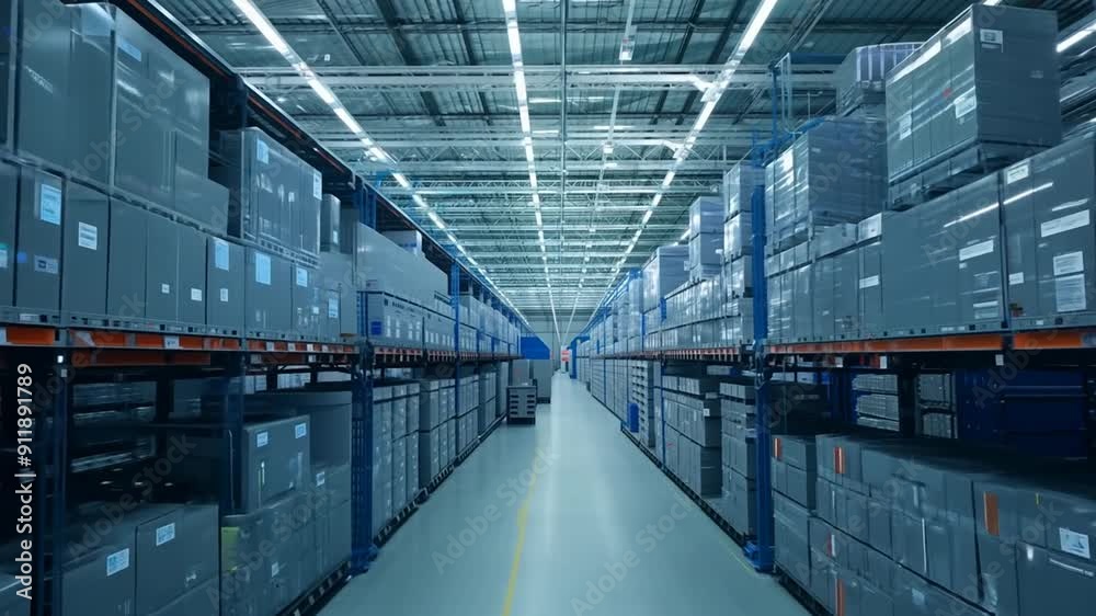 Modern Warehouse Storage and Sorting Technologies in Action Generative AI Modern Warehouse Storage and Sorting Technologies in Action Generative AI