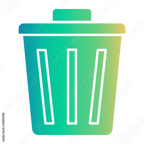 trashcan Gradient icon