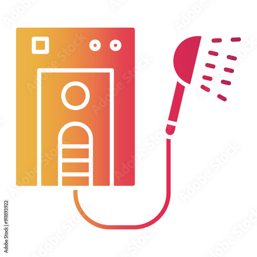 water heater Gradient icon