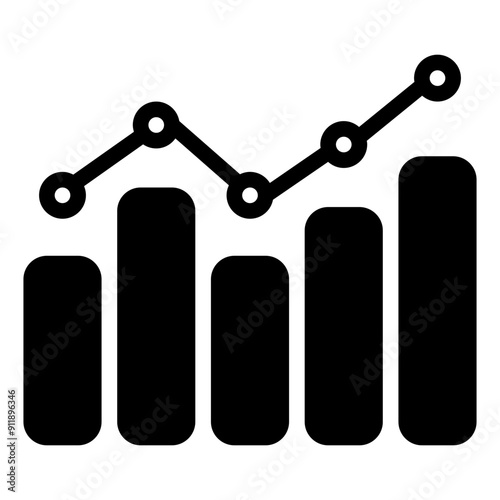IPO Icon in Solid Style