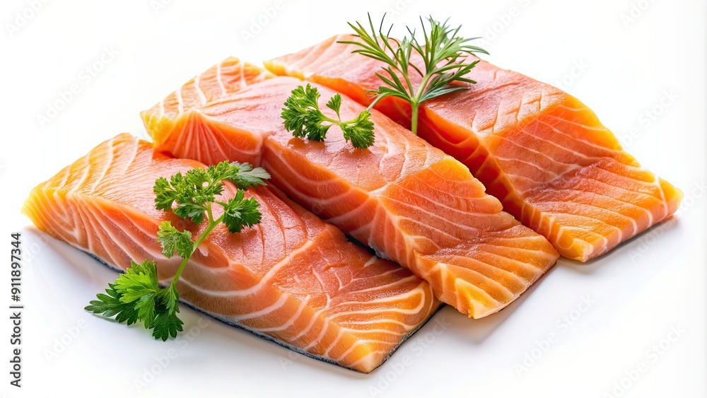 Salmon slices isolated on a background, salmon, fish, seafood, raw, fresh, slices,background, healthy, protein, omega-3 Salmon slices isolated on a background, salmon, fish, seafood, raw, fresh, slices,background, healthy, protein, omega-3
