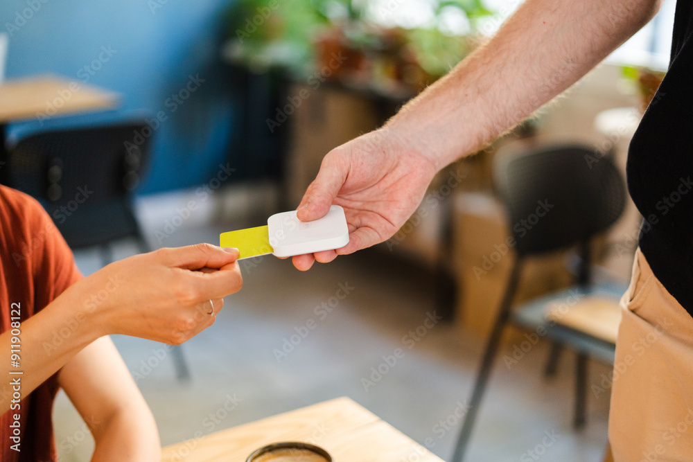 Using A Credit Card To Pay In A Payment Terminal Using A Credit Card To Pay In A Payment Terminal