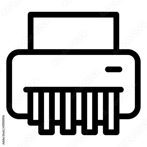 paper shredder icon 