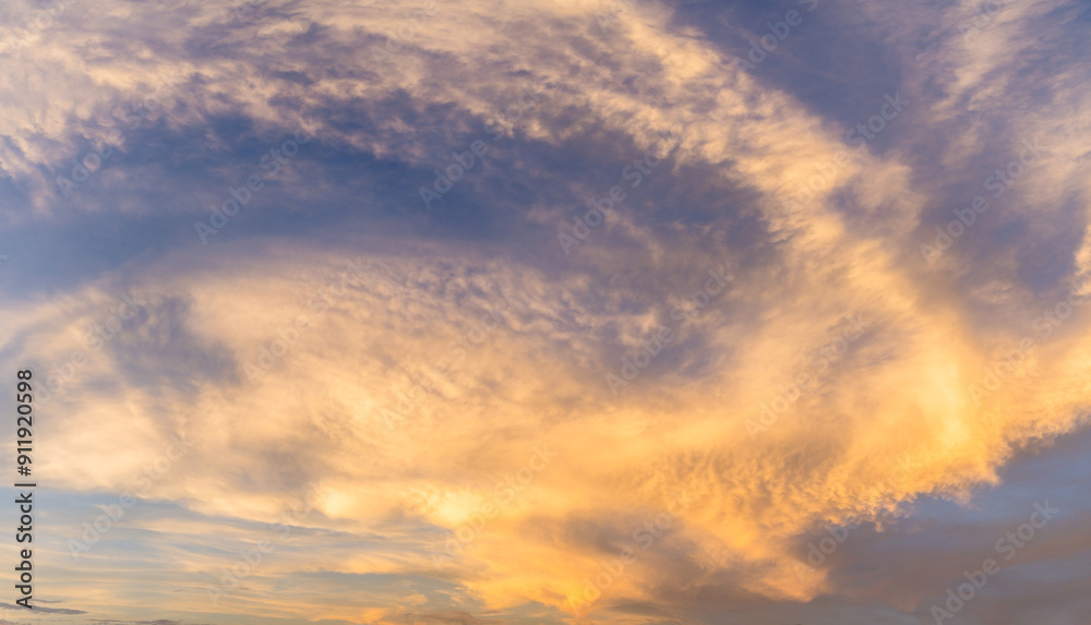 clouds in sky during sunset