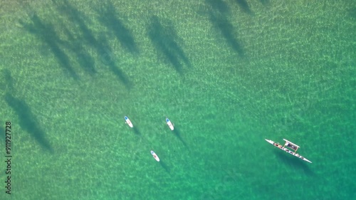 Morning Serenity: Aerial Views of Wailea Beach, Maui, Hawaii