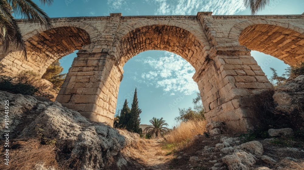Stone Archway of Ancient Architecture Stone Archway of Ancient Architecture