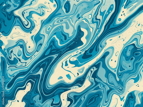 simple water marbling hydro dip texture pattern