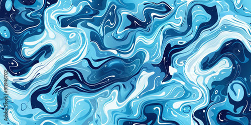 simple water marbling hydro dip texture pattern