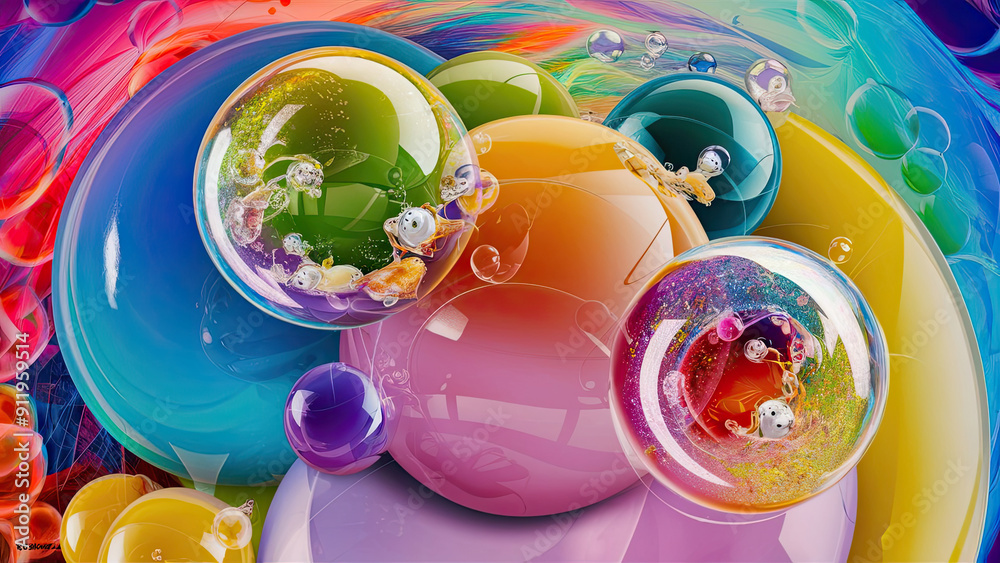 an-enchanting-abstract-artwork-featuring an-enchanting-abstract-artwork-featuring