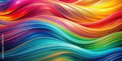 Abstract colorful background with vibrant waves , abstract, colorful, background, waves, vivid, vibrant, flowing