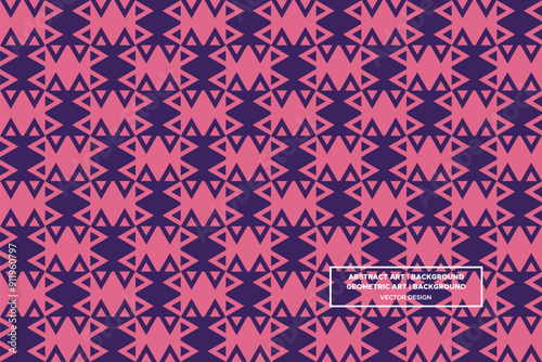 Triangular and Triangle Shapes and Designs Purple and Red Colors Geometric Pattern Abstract Pattern Seamless 