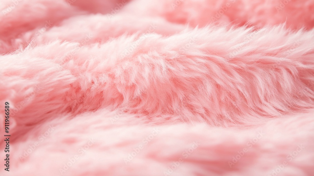 A soft pink fluffy fur texture adds warmth and comfort to any setting A soft pink fluffy fur texture adds warmth and comfort to any setting