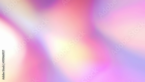 A holographic rainbow unicorn pastel purple pink teal blue colors blurred abstract background