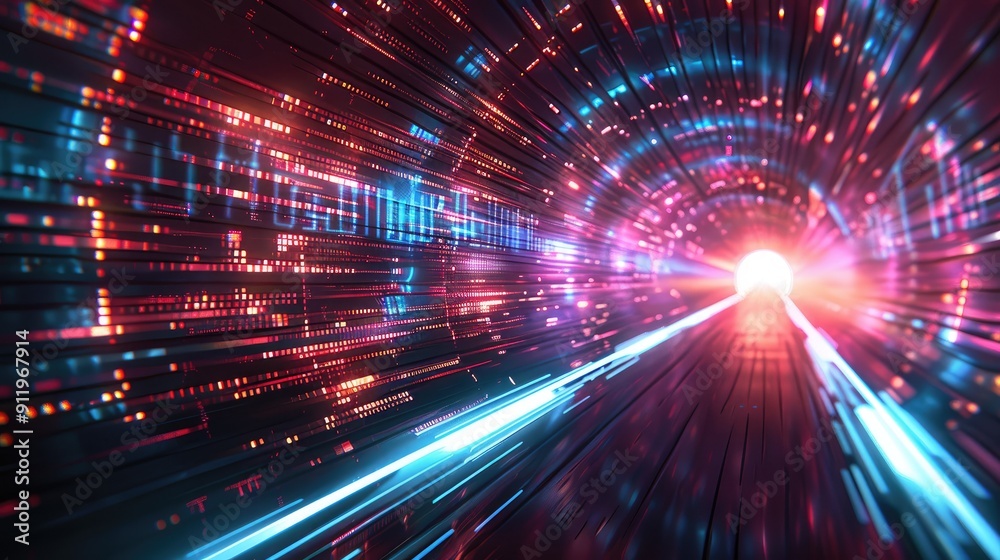 Future technology line background and light effect Future technology line background and light effect