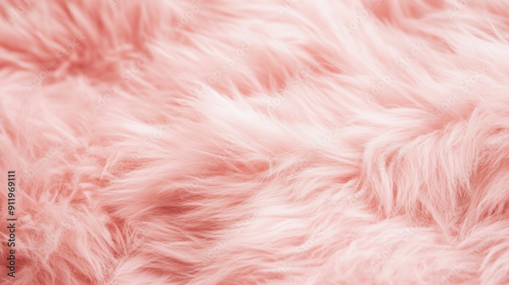 A luxurious soft pink fluffy fur texture perfect for adding warmth and style to any space A luxurious soft pink fluffy fur texture perfect for adding warmth and style to any space