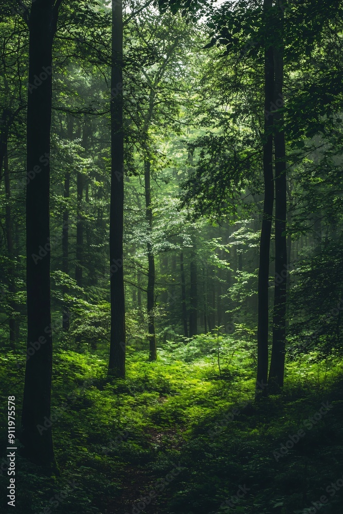 Obraz premium forest in the deep