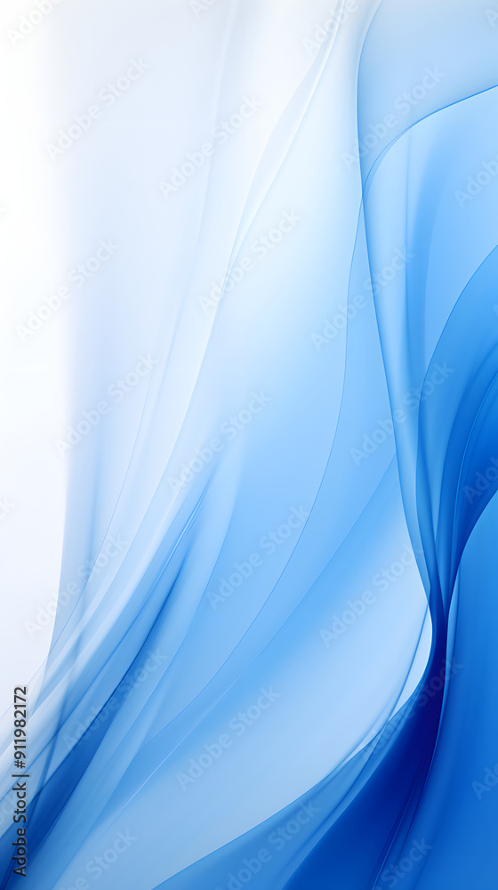 Fototapeta premium Digital technology blue digital art abstract poster background