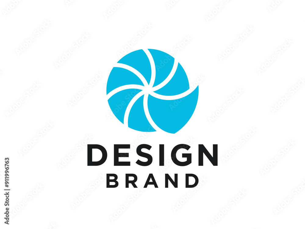 Abstract Initial Letter Q Logo. Blue Shape Circle Line Style isolated on White Background. Usable for Business and Branding Logos. Abstract Initial Letter Q Logo. Blue Shape Circle Line Style isolated on White Background. Usable for Business and Branding Logos.