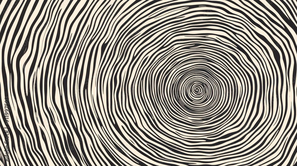 Abstract Tree Ring Pattern Abstract Tree Ring Pattern