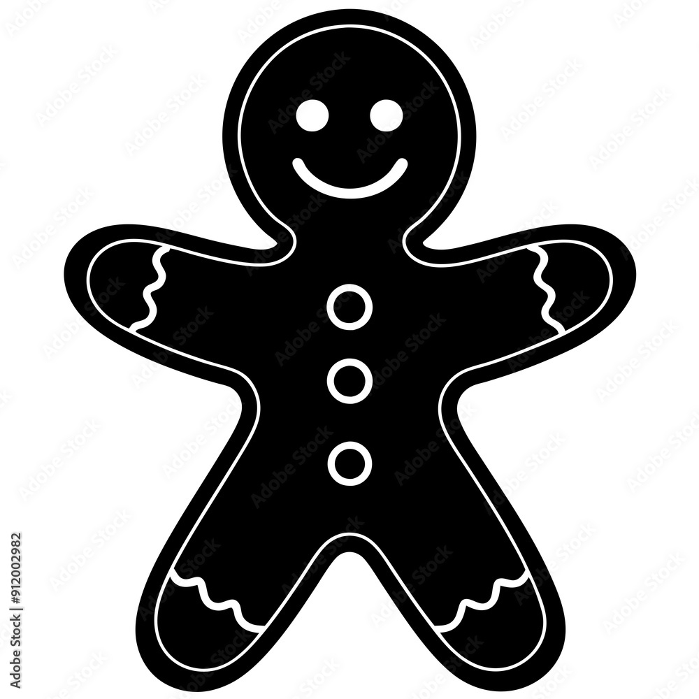 gingerbread man isolated on white, gingerbread person vector illustration, Christmas gingerbread vector art, christmas gingerbread man with house silhouette, ingerbread vector icon, eps gingerbread man isolated on white, gingerbread person vector illustration, Christmas gingerbread vector art, christmas gingerbread man with house silhouette, ingerbread vector icon, eps