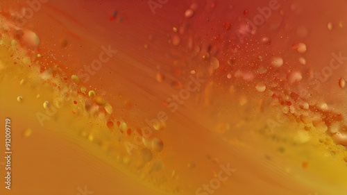 Orange yellow liquid gradient background banner poster photo