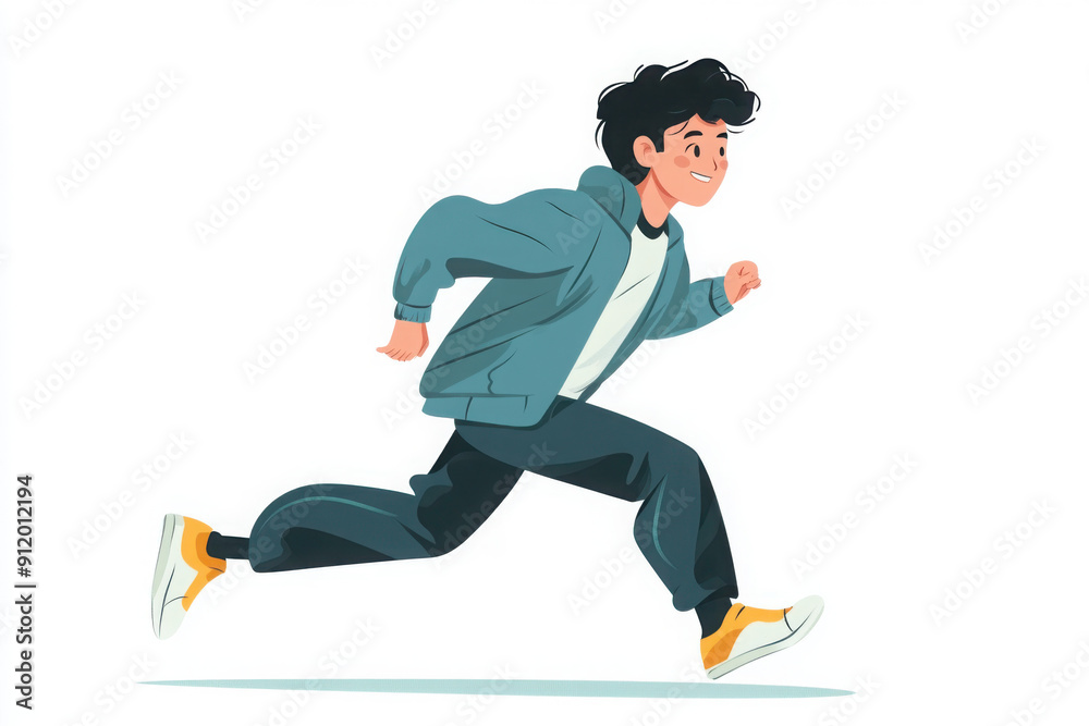 boy running boy running