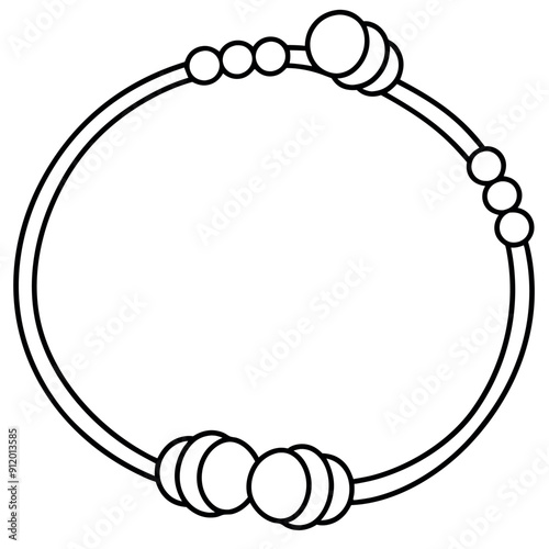 delicate bracelets with simply the outlines