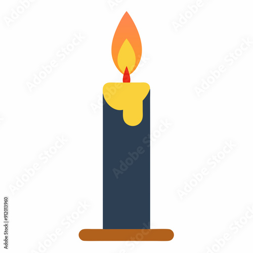 candle isolated on white, christmas candle vector illustration, Christmas candle vector art, christmas candle silhouette, candle vector icon, eps