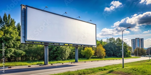 Wallpaper Mural Blank billboard for advertising , marketing, promotion, empty, business, billboard, blank, advertisement Torontodigital.ca