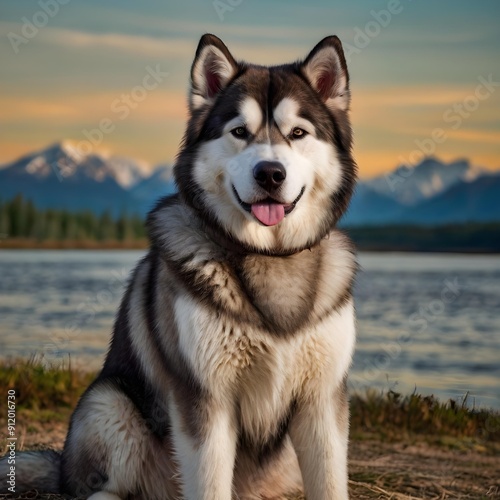 alaskan malamute dog