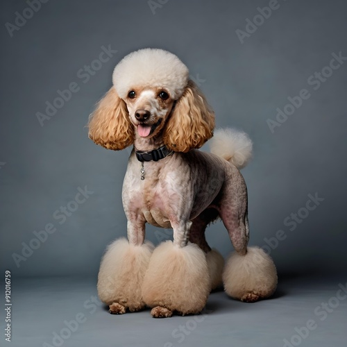beautiful poodle dog