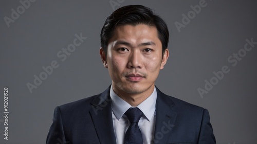 Photo asian business man