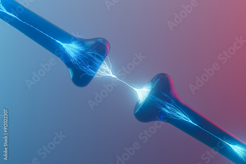  Neural Synapse with Electric Impulse