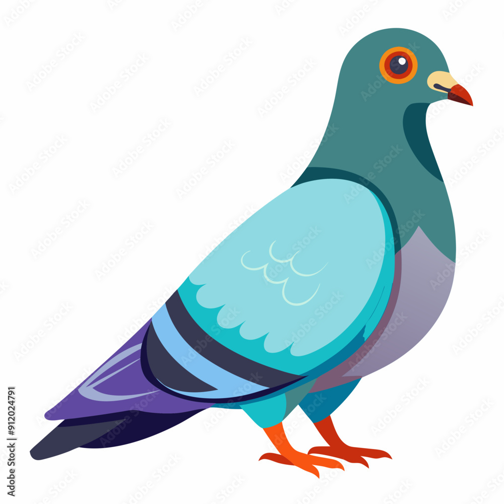 Fototapeta premium Dove on the branch isolated on white, Dove vector illustration, Dove on the branch vector art, Dove silhouette, Dove vector icon, eps