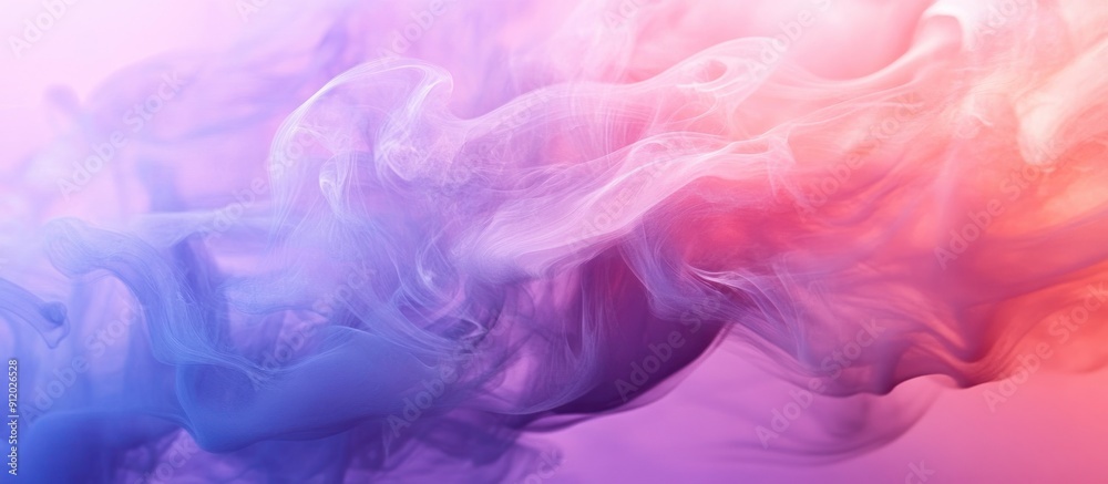 Abstract Swirling Smoke with Vibrant Colors Abstract Swirling Smoke with Vibrant Colors
