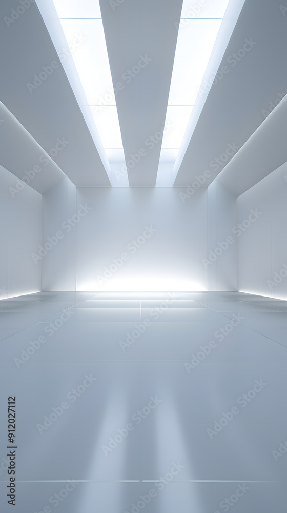 Obraz premium Digital film lighting white space abstract graphic poster background